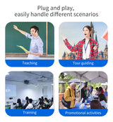 Micrófono Inalámbrico De Diadema Con Pantalla De Visualización