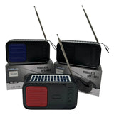 Radio Solar Recargable Genérica Yg-a23 Bluetooth Usb Sd.