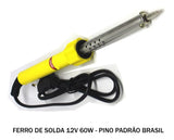 Kit Soldador Profesional De 60w Estaño Pasta De Soldar