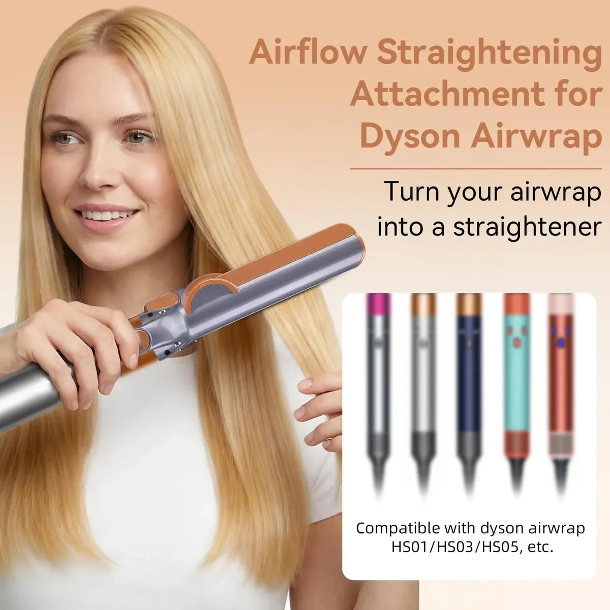Accesorio Alisador de Flujo de Aire NDOGE para Dyson Airwrap