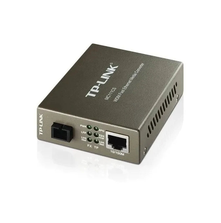 Conversor De Medios Wdm Monomodo 10/100 Tp-link Mc111cs