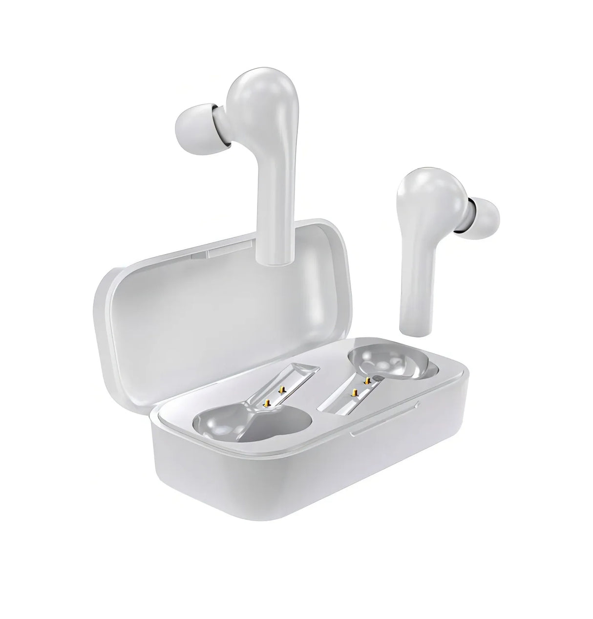 Auriculares Inalámbricos Qcy Bluetooth Originales 5.0 Color Blanco