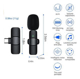 Micrófono Lavalier Inalámbrico Type-c Para Android