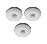 Pack 3 Sensor De Movimiento 360° Infrarrojo Sobrepuesto 100w