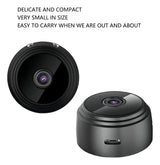 Cámara de seguridad Shenzhen A9 Mini con resolución 1080p color negro