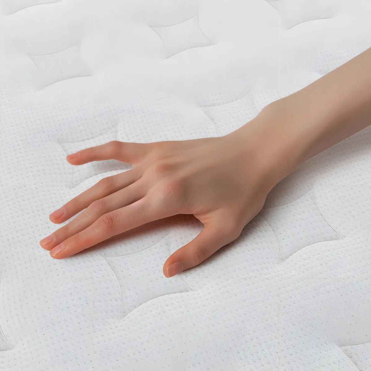 Atma colchón One 2 plazas 20 cm en caja 3 Capas de espuma color blanco