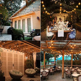 Guirnalda De Luces Solar 10mtr /10 Ampolletas Led Exteriores