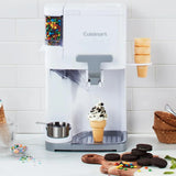 Máquina De Helados Cuisinart Soft Serve Mix It En Blanco