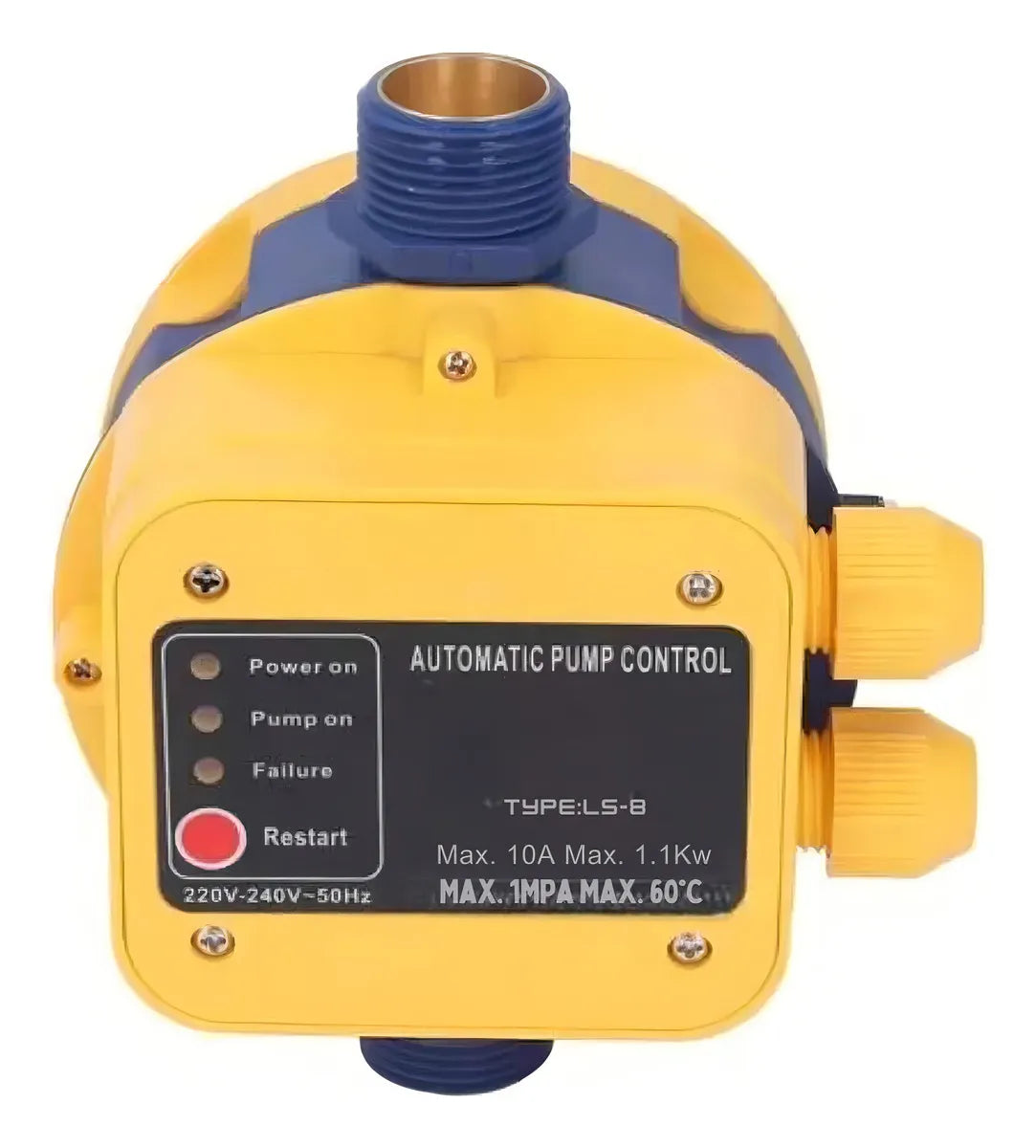 Controlador De Presion Bombas Electrico Control Automatico Bombas Hasta 1,5 Hp Adkar