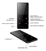 Audio Reproductor Mp3 Mp4 Bluetooth Players Pantalla Tactil