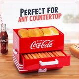 Vaporizador y calentador de Hotdogs de Coca-Cola extra grande estilo comedor