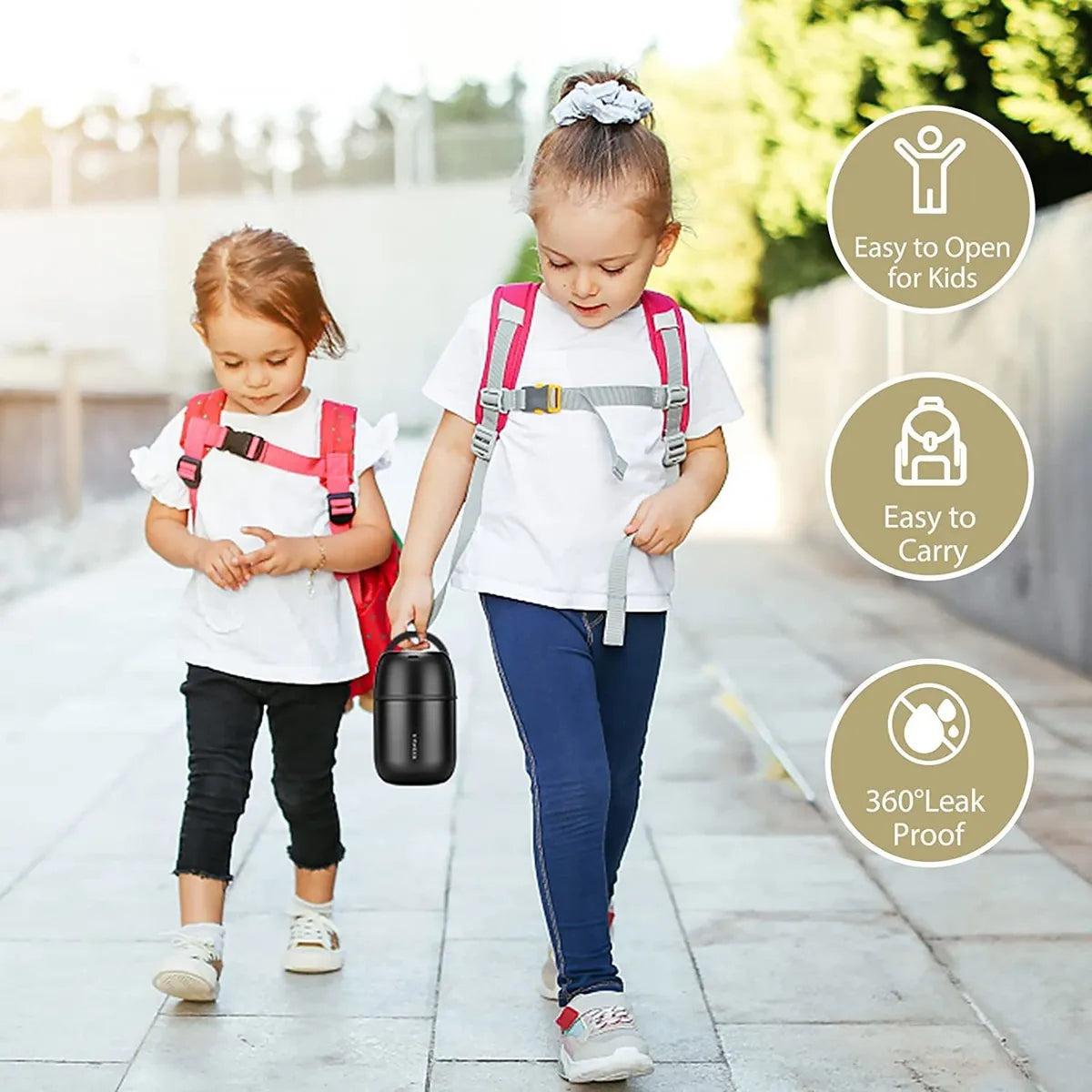 Recipiente Térmico Para Alimentos Haweek, 17 OZ