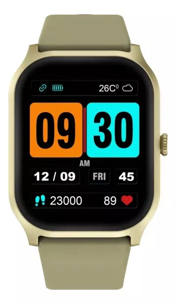 Reloj Inteligente Smartwatch KeiPhone Volt Dorado Ultra