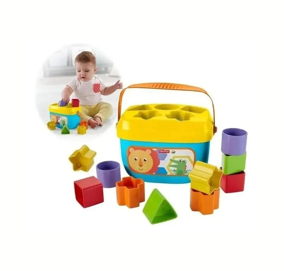 Cubo Primeros Bloques Bebe Fisher Price Juego Didáctico