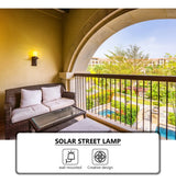 Lámpara Solar LED 213 LEDs Tipo Farola | Sensor de Movimiento | IP65 | Exterior