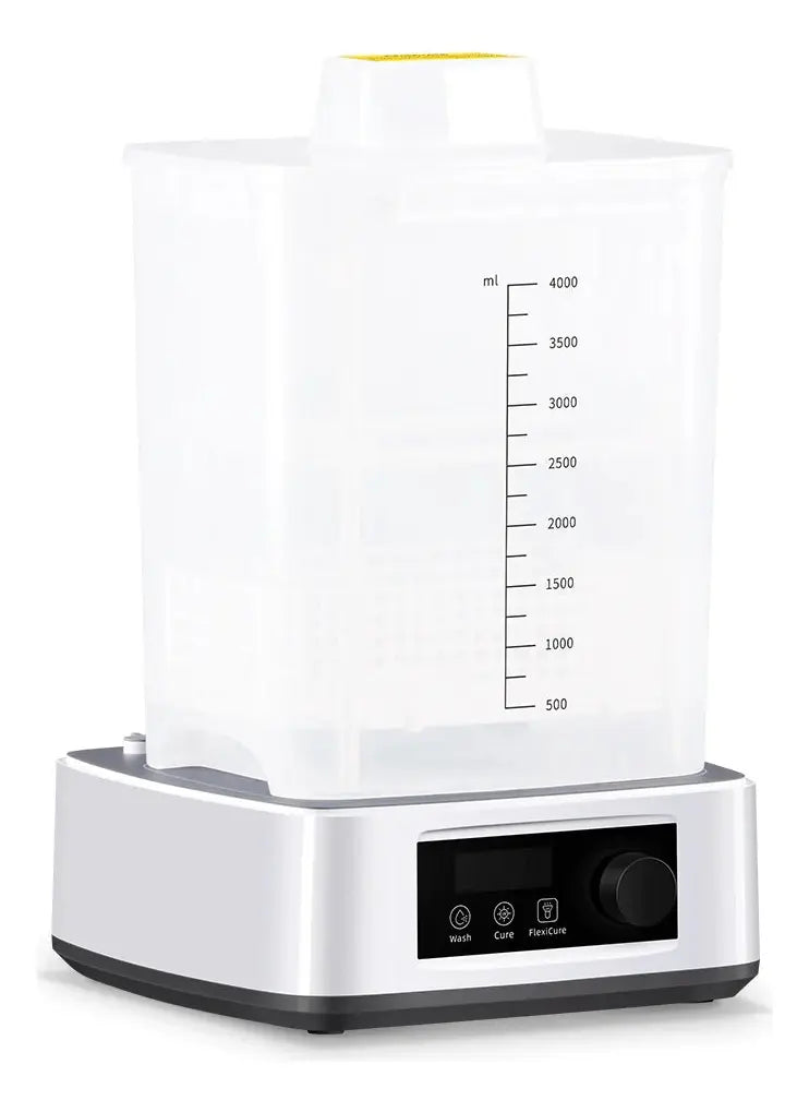 3D Anycubic 3.0 wash & cure color amarillo con tecnología de impresión FDM