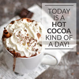 Máquina y dispensador de chocolate caliente Nostalgia Retro, 950 ml, color rojo