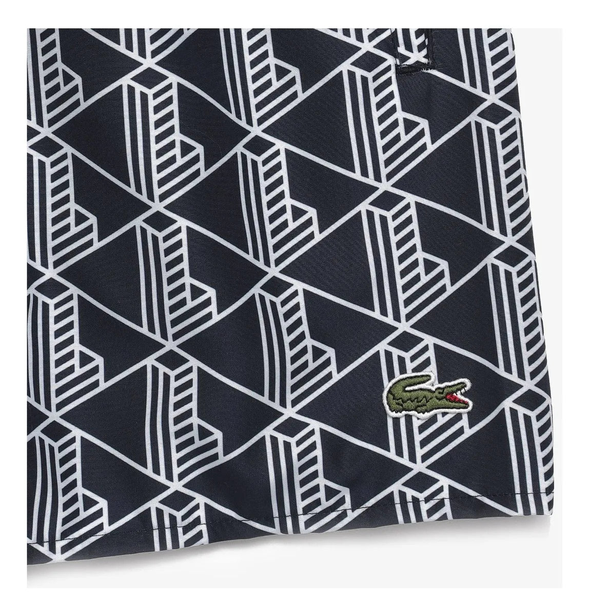 Traje De Baño Short Para Hombre Color Negro Lacoste