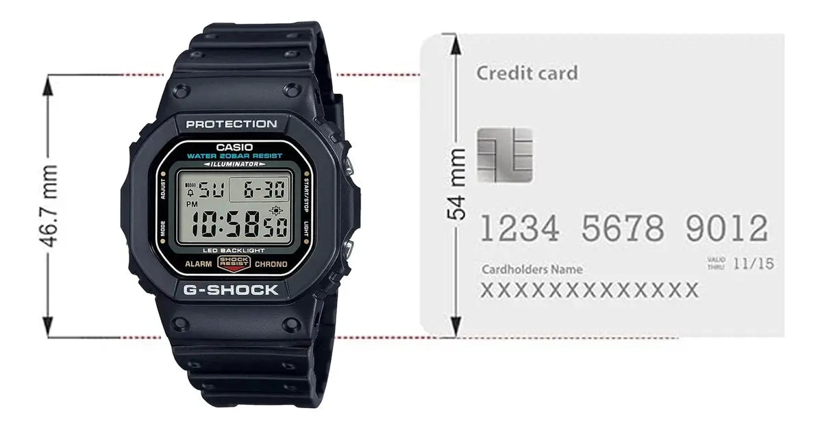 Reloj Casio G-SHOCK DW-5600UE-1 | Digital | Resistente a Impactos | 200 m | Hombre