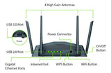 Router Wi-Fi D-Link AC2600 Smart Mesh DIR-2640 Gigabit MU-MIMO Open Box