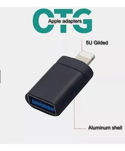 Adaptador Otg Para iPhone / iPad - Lightning A Usb 3.0