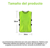 Pack X6 Petos Deportivos Multiusos Chalecos Para Niños