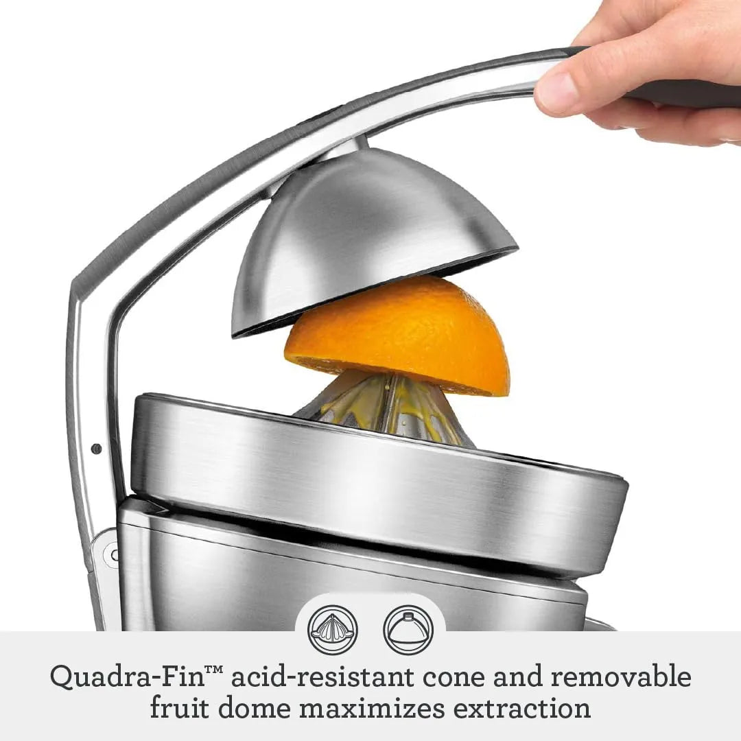 Exprimidor de Cítricos Breville 800CPXL Citrus Press Pro – Acero Inoxidable  – 120 V