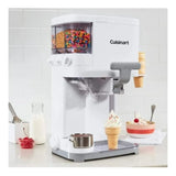 Máquina De Helados Cuisinart Soft Serve Mix It En Blanco