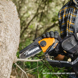 Motosierra Inalámbrica WORX WG324.9 20V PowerShare | Espada de 5" | No Incluye Batería ni Cargador