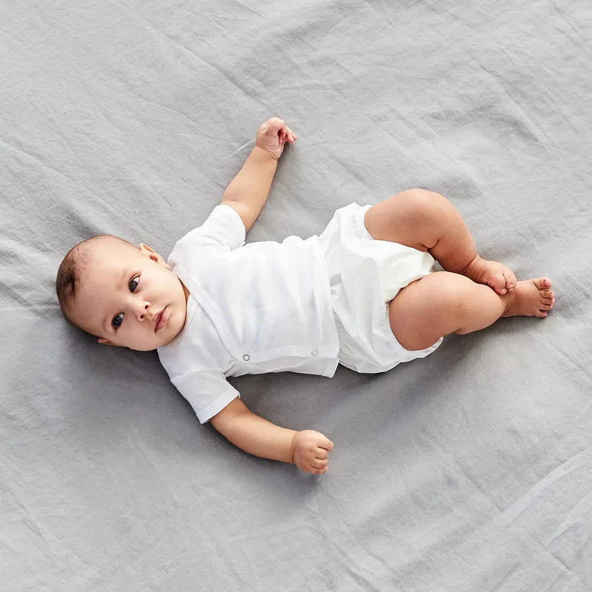 Gerber 8 Pack Cubrepañales Impermeables para Bebé y Toddler, Blanco, Talla 3T