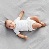 Gerber 8 Pack Cubrepañales Impermeables para Bebé y Toddler, Blanco, Talla 3T