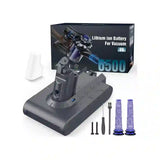 Keenstone Batería de Repuesto 21,6 V 6500 mAh para Dyson V6