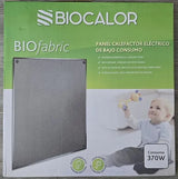 Panel Calefactor Biocalor Biofabric 370 Watts Ultradelgado Gris