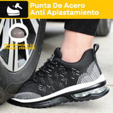 Zapatillas de Seguridad SREGTEE con Plataforma Air | Puntera de Acero | Antipinchazos | Unisex | Nuevos