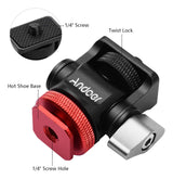 Adaptador Soporte Camara Zapata Fria A Rosca 1/4 Andoer 9281