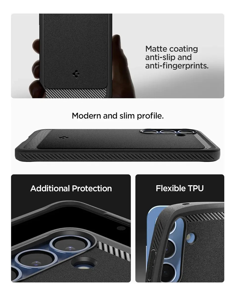 Carcasa Funda Spigen Rugged Armor Magfit Samsung S25
