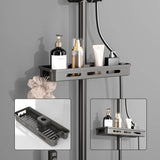 Columna ducha gris pistola con llave de piano