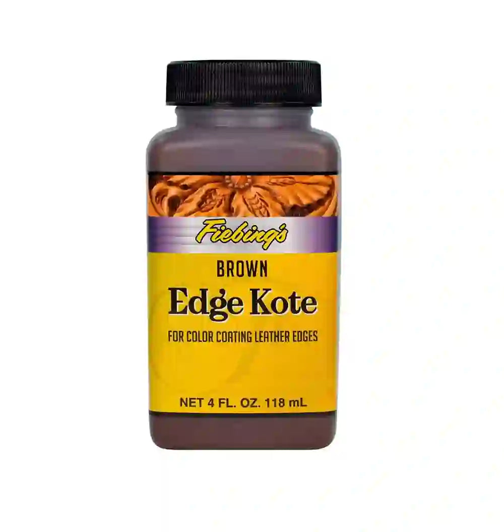 Fiebing's Edge Kote, 4 Oz. - Pintura Para Bordes De Cuero
