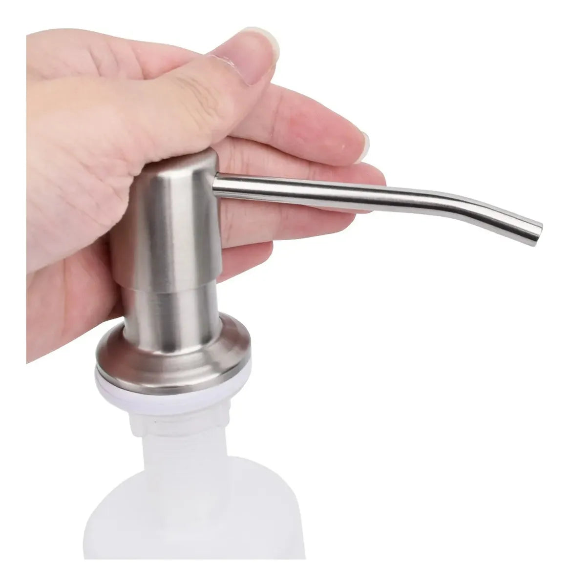 Dispensador Jabón Lavaplato Llave Fregadero