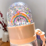 Vaso Para Agua Con Diseño Arcoiris Kawaii