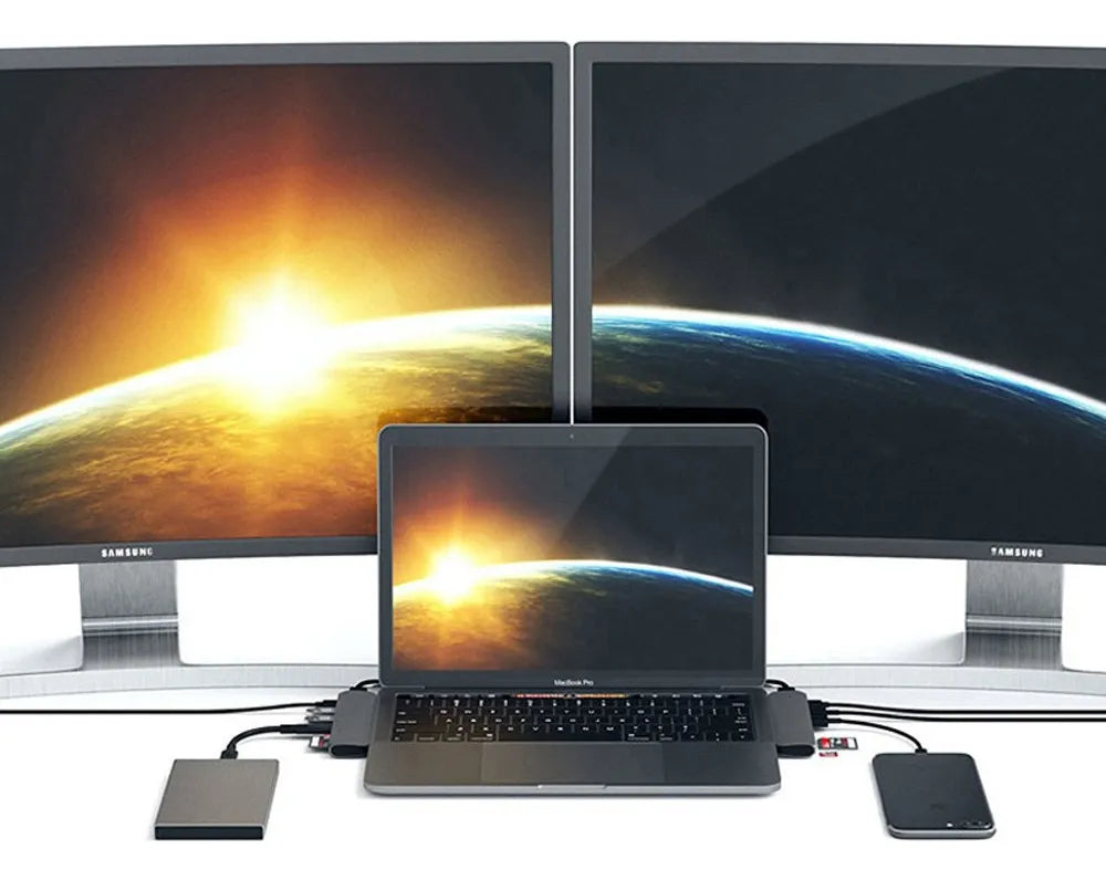 HUB Thunderbolt 3 USB-C for Macbook Pro