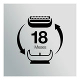 Cabezal De Repuesto Braun 53b Para Afeitadora Series 5 Y 6 Negro