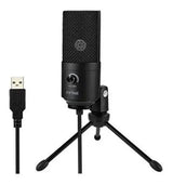 Micrófono Fifine K669B Condensador Cardioide color negro