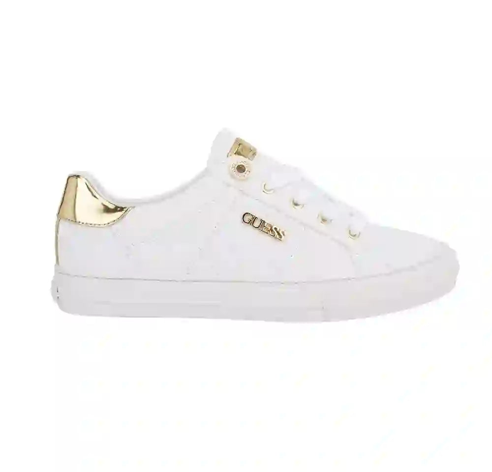 Zapatillas Guess Loven3 Mujer Blanco/Rosa | Estilo Urbano Premium