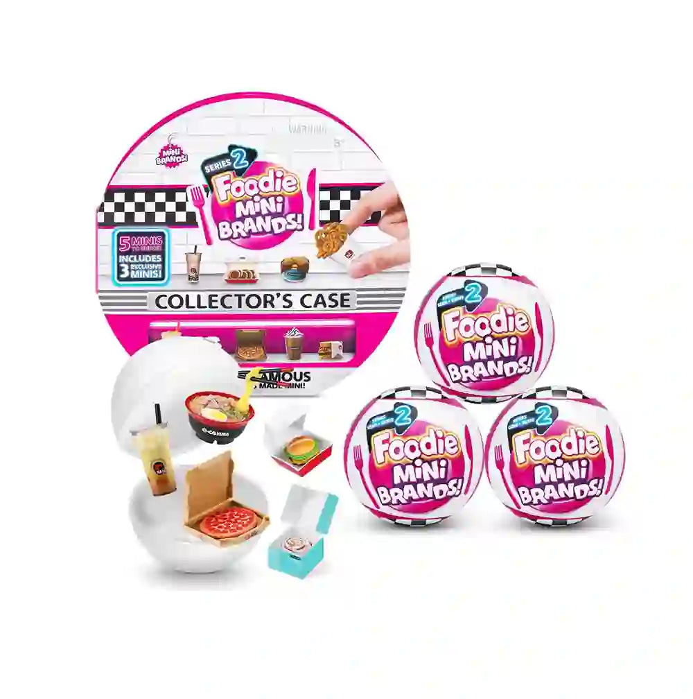 Kit de Coleccionista Mini Marcas Mini Foodies Serie 2 Zuru 5 Sorpresa