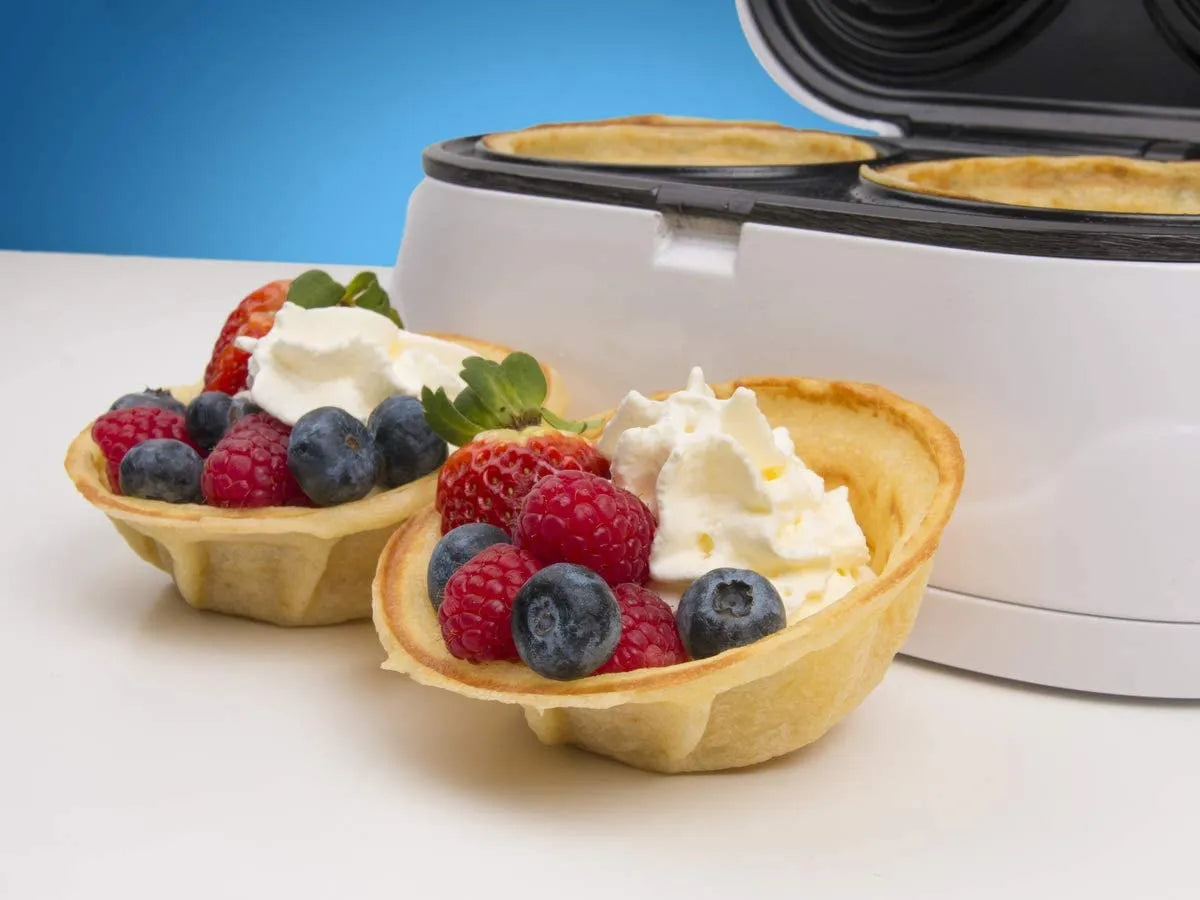 Máquina para hacer wafles dobles de Starblue White Make 110V
