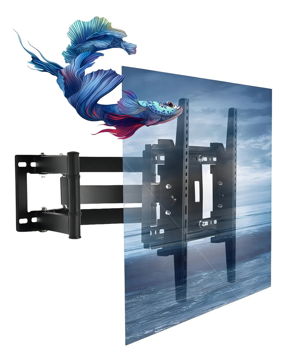 Soporte De Tv Led Lcd Hb 502 De 32 A 70 Pulgadas Color Negro CP502