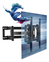 Soporte De Tv Led Lcd Hb 502 De 32 A 70 Pulgadas Color Negro CP502