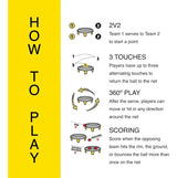 Kit Spikeball Standard | Juego de Roundnet con 3 Pelotas | Open Box