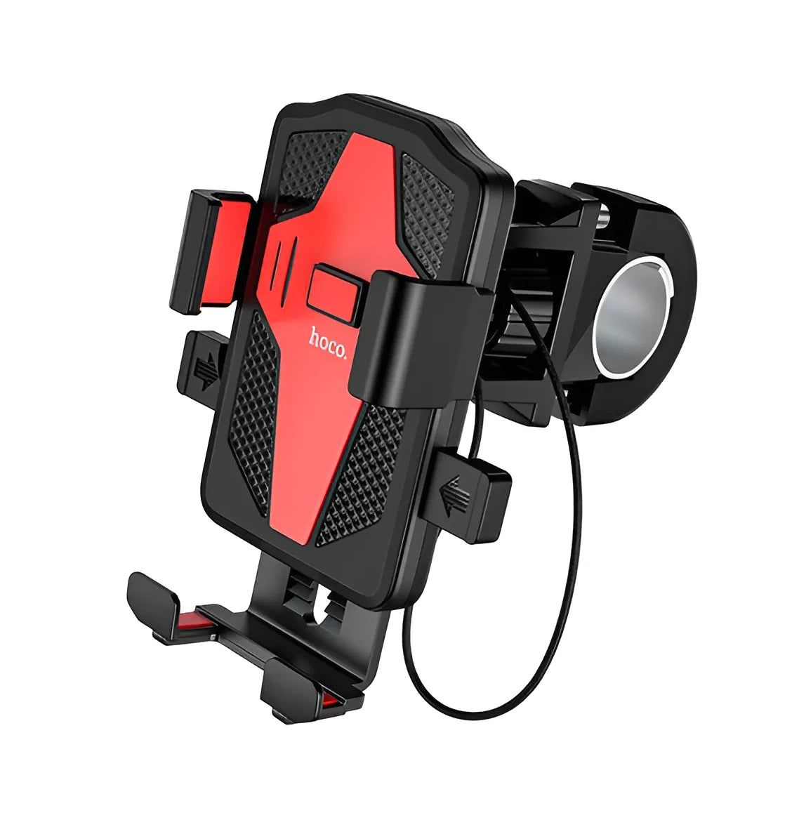 Manillar Hoco Ca73 para motocicleta, soporte para vehículo, negro/rojo